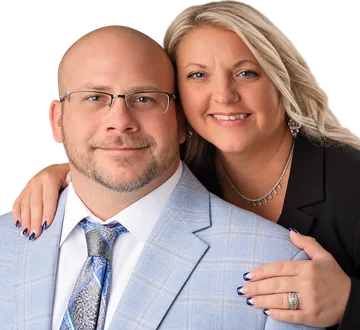 Michael Jr. and Jennifer Shaver, the owners of Michael Jr. Plumbing.