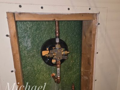 Bathroom Plumbing Access Panel Repair
