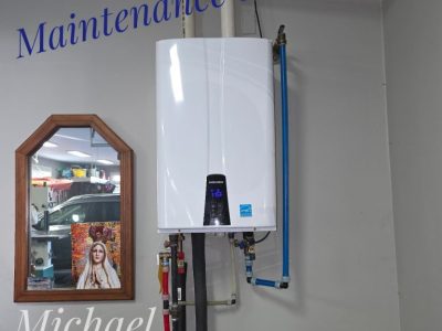 Newly Installed Tankless Water Heater