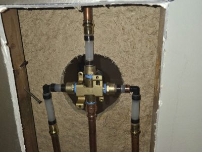 Shower Valve Installation